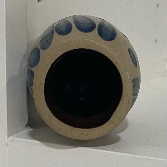 Vintage Beaumont Brothers Pottery BBP Small Salt Glazed Jar Crock Vase Stoneware - Picture 6 of 7